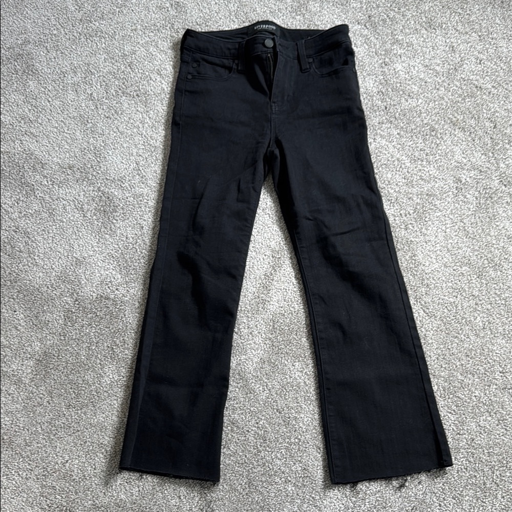 Liverpool Black Boot Cut Pants